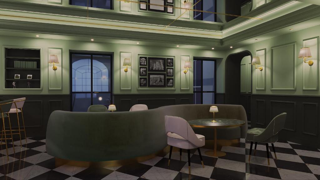 Hotel La Gemma Firenze Esterno foto The interior of the restaurant