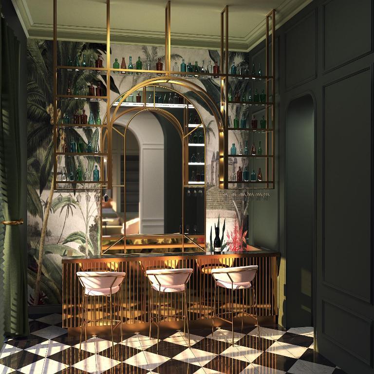 Hotel La Gemma Firenze Esterno foto The bar at the 1930s
