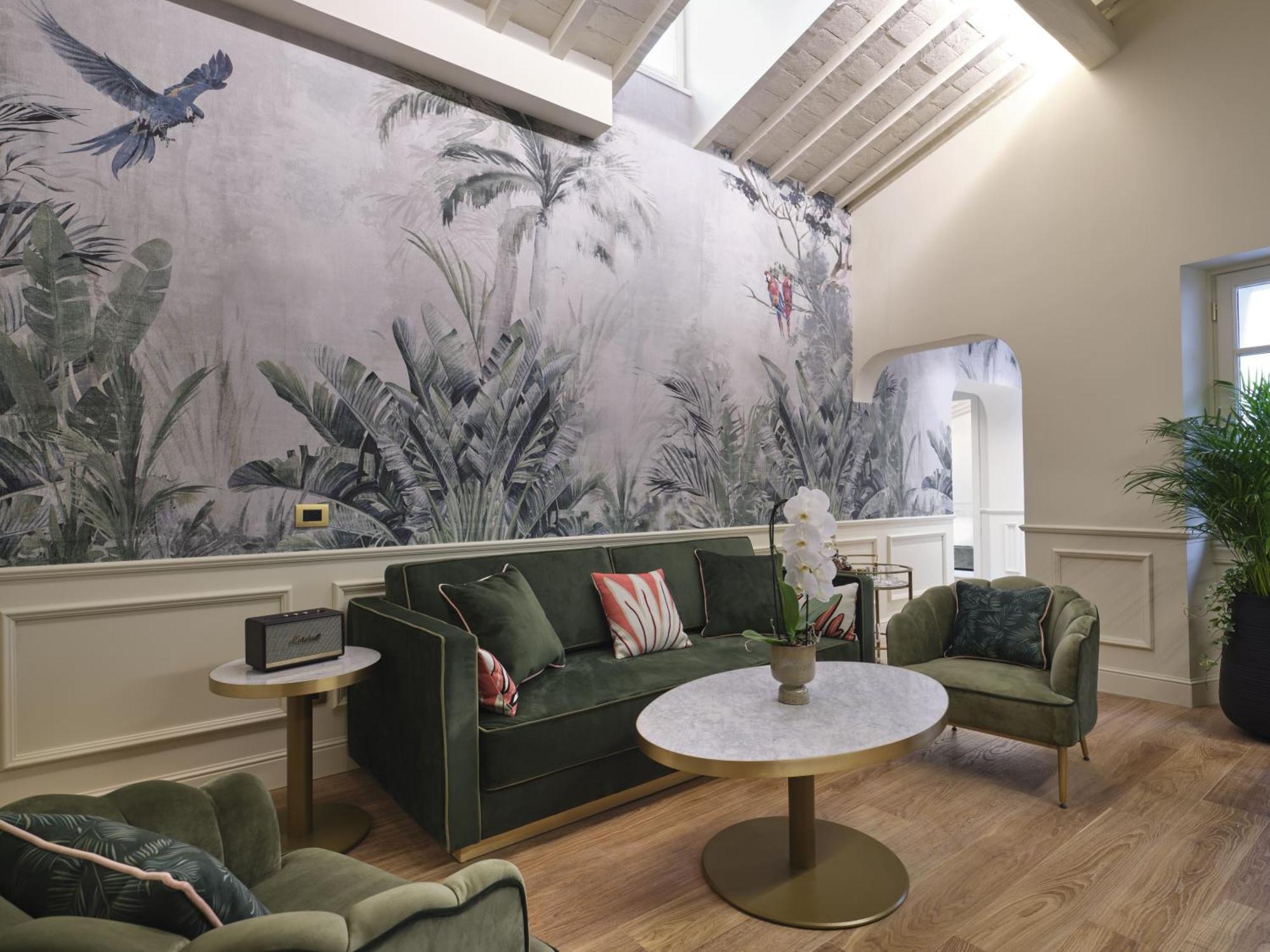 Hotel La Gemma Firenze Esterno foto The interior of the new lounge