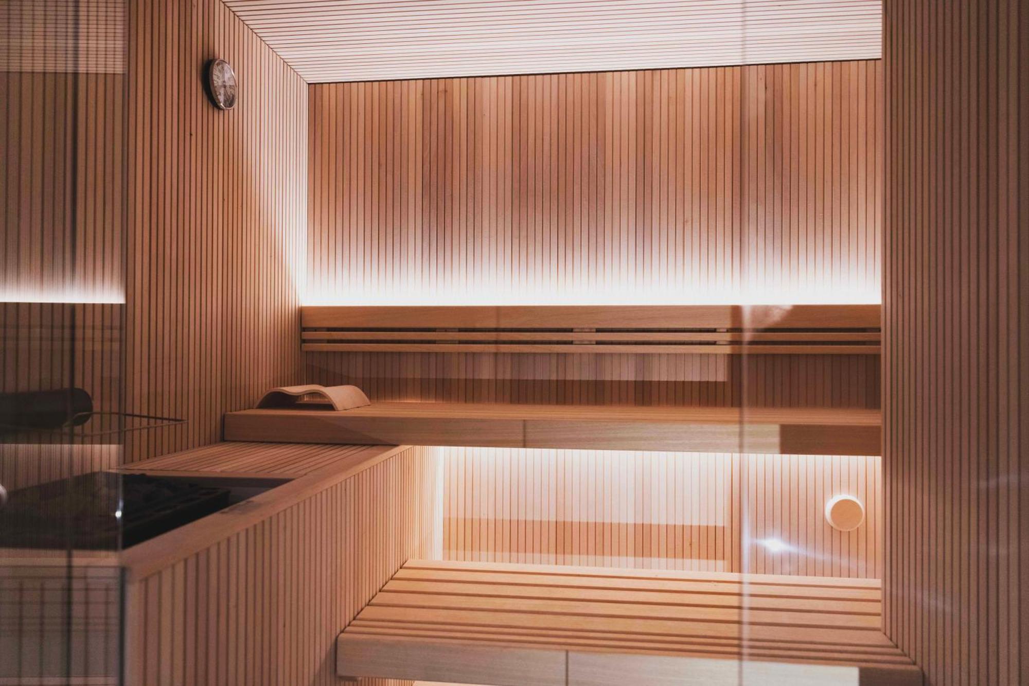 Hotel La Gemma Firenze Esterno foto A modern Finnish sauna